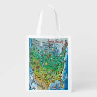 America Naturally Grocery Bag