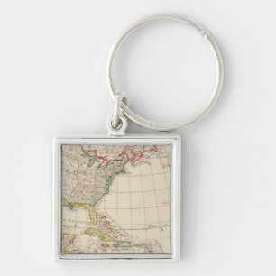 America north keychain