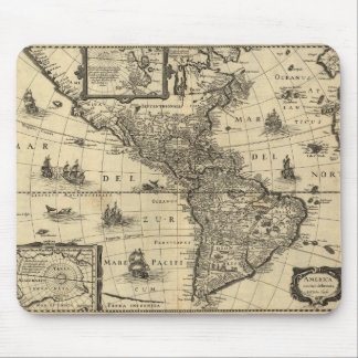 America noviter delineata mouse pad