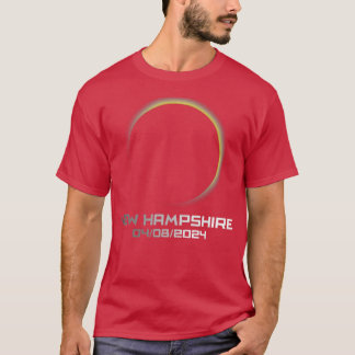 America otal Solar Eclipse New Hampshire 2024 Astr T-Shirt
