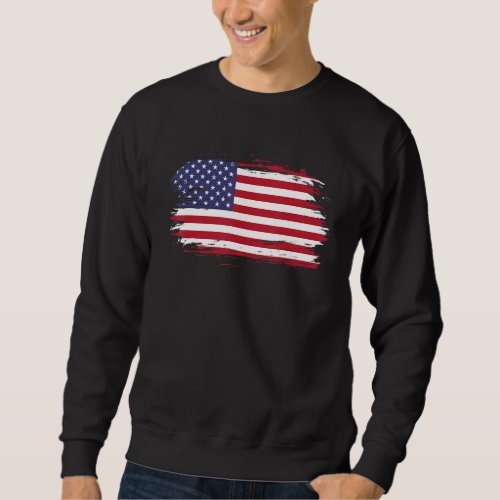 America Outfit   America Flag Usa Symbol   I Love  Sweatshirt