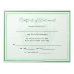 America Pageant Crown Certificate Achievement Awrd Notepad