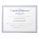 America Pageant Crown Certificate Achievement Awrd Notepad