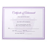 America Pageant Crown Certificate Achievement Awrd Notepad