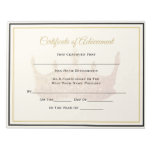 America Pageant Crown Certificate Achievement Awrd Notepad