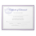 America Pageant Crown Certificate Achievement Awrd Notepad