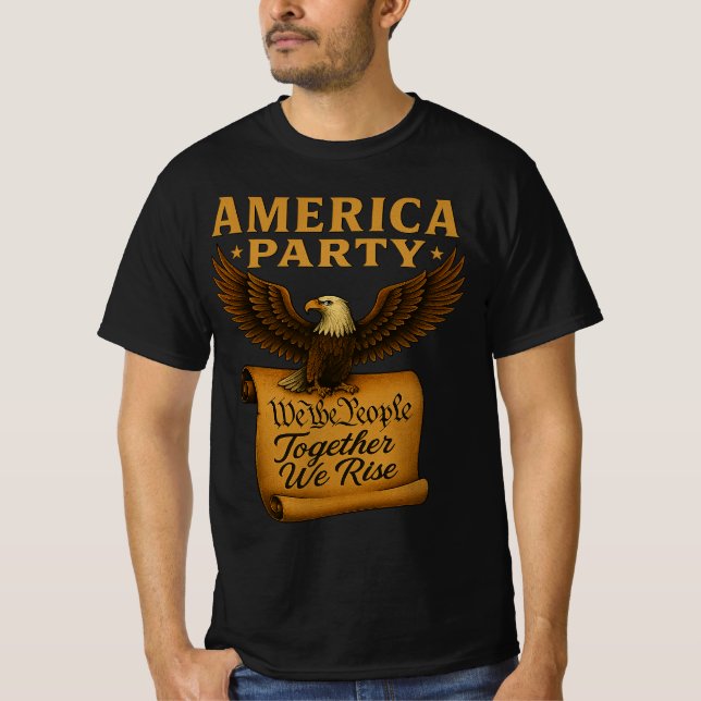 America Party T-Shirt (Front)