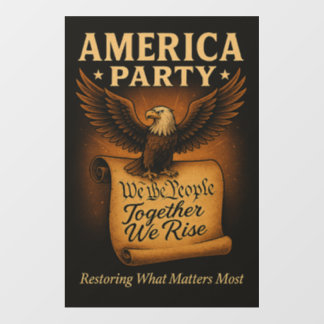 America Party Wall Decal
