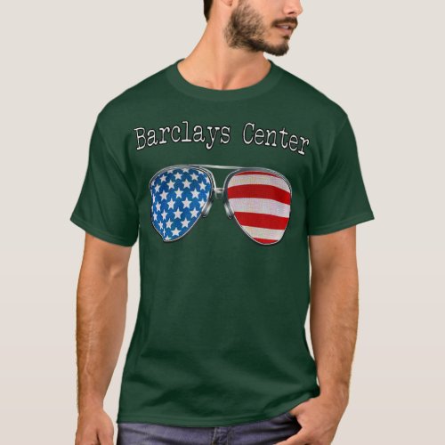 AMERICA PILOT GLASSES BARCLAYS CENTER T_Shirt