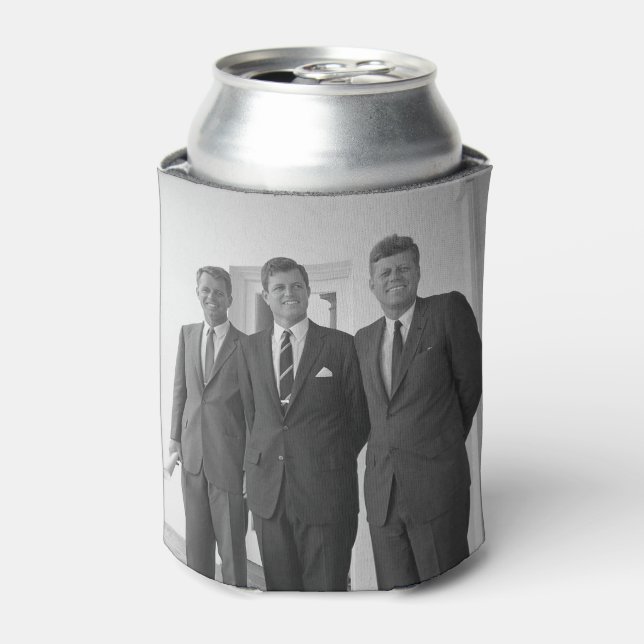 America President John Kennedy & Brothers, Camelot Can Cooler (Can Front)
