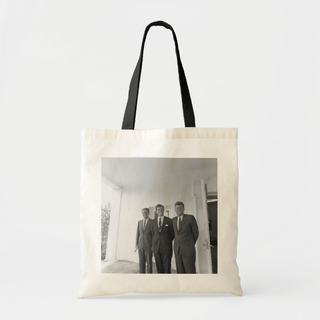 America President John Kennedy & Brothers, Camelot Tote Bag (Front)