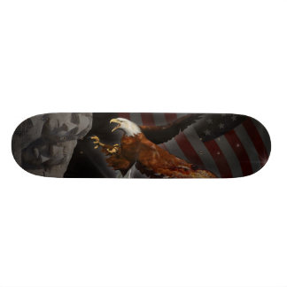 America Reborn Patriotic Bryan C. Smoak Skateboard Deck