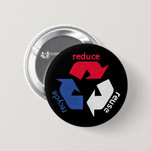 America Recycle Button