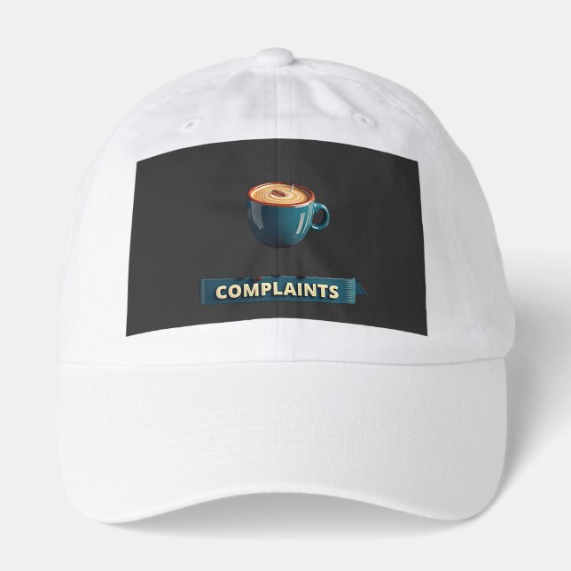 America Runs on coffee and complaints Hat (Front)