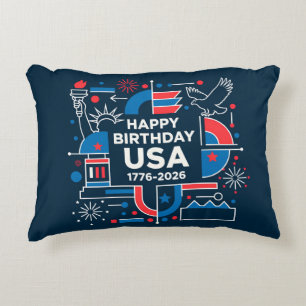 America’s 250th anniversary accent pillow
