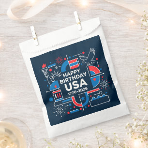 America’s 250th anniversary favor bag