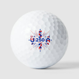 America’s 250th anniversary golf balls