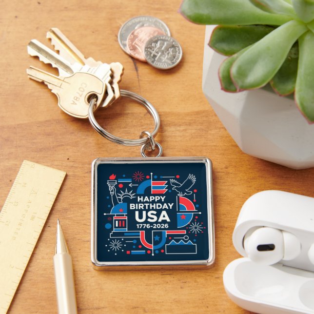America’s 250th anniversary keychain (Desk)
