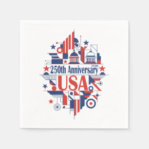 America’s 250th anniversary napkins