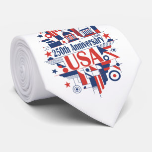 America’s 250th anniversary neck tie