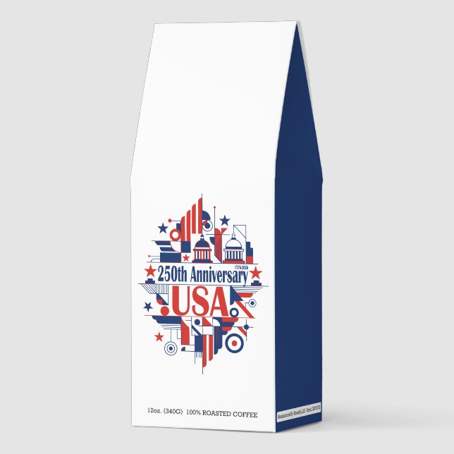 America’s 250th anniversary roasted coffee (Front)