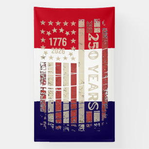 America’s 250th Anniversary Semiquicentennial Banner