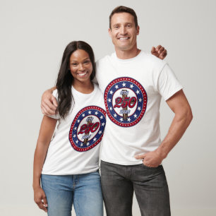 America’s 250th Birthday 1776-2026 Rugged Cross T-Shirt