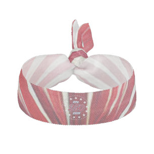 America’s 250th Birthday 1776-2026 RWB Fireworks Elastic Hair Tie