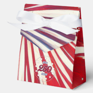 America’s 250th Birthday 1776-2026 RWB Fireworks F Favor Boxes