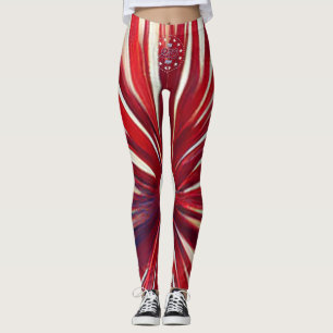 America’s 250th Birthday 1776-2026 RWB Fireworks Leggings