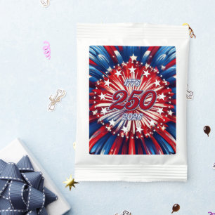 America’s 250th Birthday 1776-2026 RWB Fireworks Lemonade Drink Mix