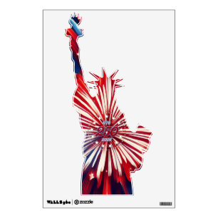 America’s 250th Birthday 1776-2026 RWB Fireworks Wall Decal