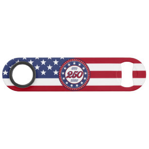 America’s 250th Birthday With USA Flag Bar Key