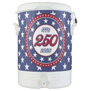 America’s 250th Birthday With USA Flag Beverage Cooler