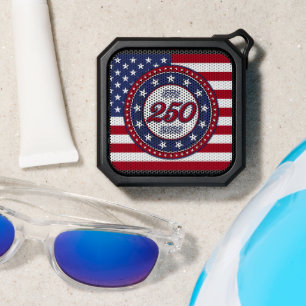 America’s 250th Birthday With USA Flag Bluetooth Speaker