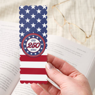 America’s 250th Birthday With USA Flag Bookmarks