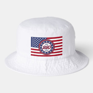 America’s 250th Birthday With USA Flag Bucket Hat