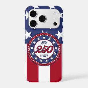 America’s 250th Birthday With USA Flag iPhone 17 Pro Case