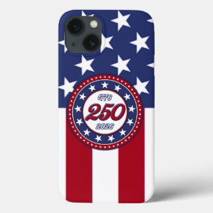 America’s 250th Birthday With USA Flag iPhone 13 Case