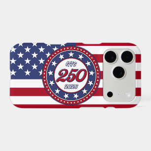 America’s 250th Birthday With USA Flag iPhone 17 Pro Case
