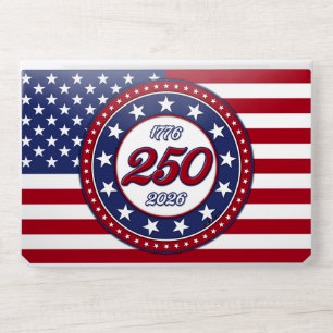 America’s 250th Birthday With USA Flag HP Laptop Skin