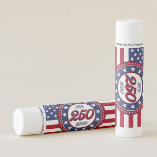 America’s 250th Birthday With USA Flag Lip Balm