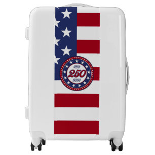America’s 250th Birthday With USA Flag Luggage