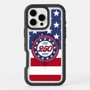 America’s 250th Birthday With USA Flag iPhone 16 Pro Max Case