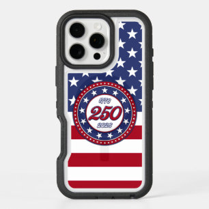 America’s 250th Birthday With USA Flag iPhone 16 Pro Max Case