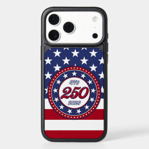 America’s 250th Birthday With USA Flag iPhone 17 Pro Max Case