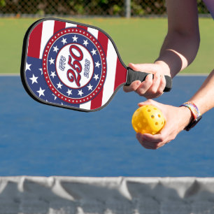 America’s 250th Birthday With USA Flag Pickleball Paddle
