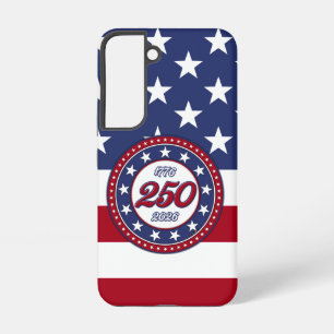 America’s 250th Birthday With USA Flag Samsung Galaxy S22 Case