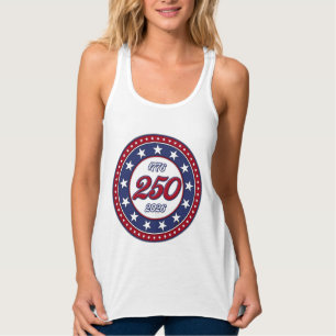 America’s 250th Birthday With USA Flag Tank Top