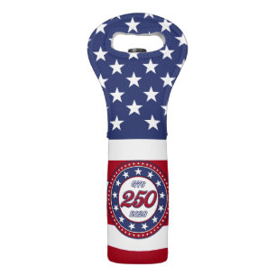 America’s 250th Birthday With USA Flag Wine Bag